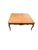 1990s Vintage Trouvaille French Provincial Coffee Table | Cabriole Legs | 42” Square For Sale - Image 5 of 5