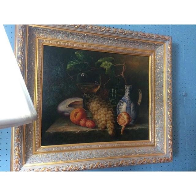 Item: Vintage Oil on Canvas Painting in Frame. Age & Condition: Early to Mid 20th Century. Good condition. Dimensions:...