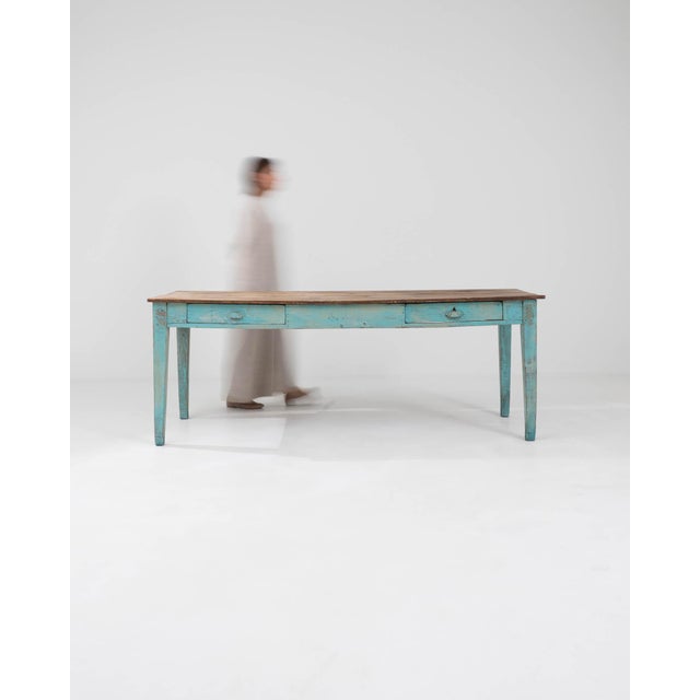 Early 20th Century French Wooden Dining Table For Sale - Image 18 of 18
