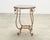 Rene Drouet Style Gilded Iron Granite Top Center Table For Sale - Image 15 of 15