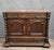 Brown 19th Century Renaissance Walnut Chest of Drawers with Doors and Marble Top For Sale - Image 8 of 14