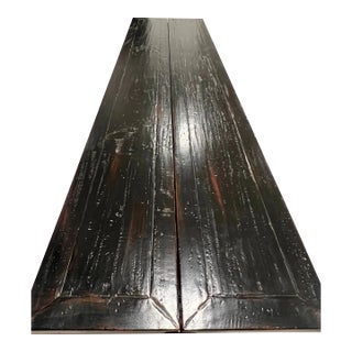 Henredon Townley Folding Extension Console Table — Sofa Table and Opens Up to a Dining Table or Larger Table For Sale