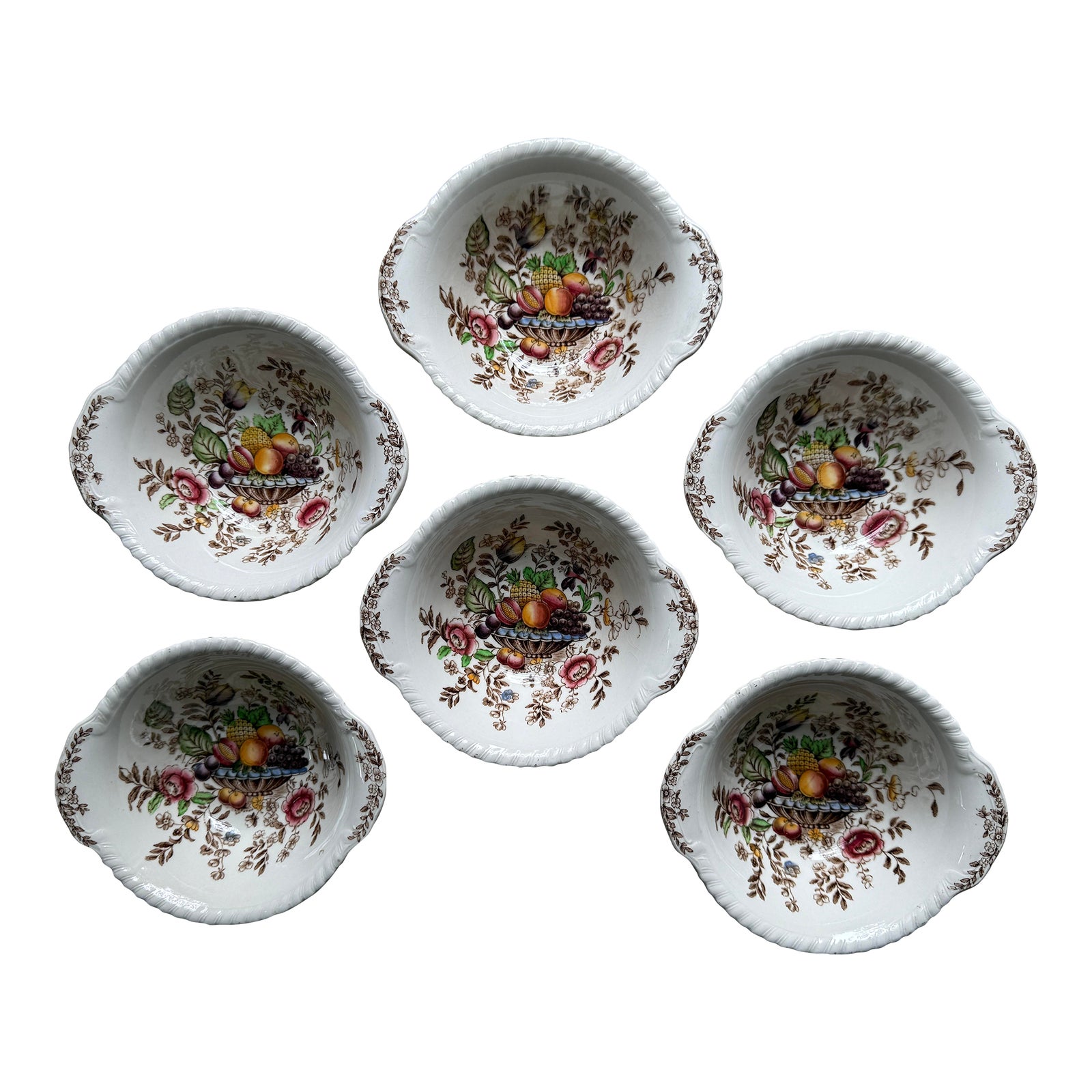 Vintage “Pomona” Windsor Ware Fruit Bowls | Johnson Bros England | c ...