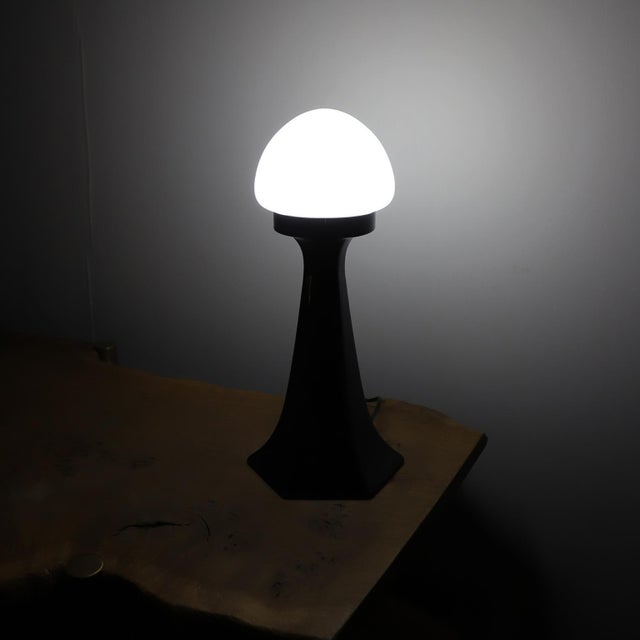 1940s Art Deco Table Lamp Made in Ceramic, circa 1940s For Sale - Image 5 of 7