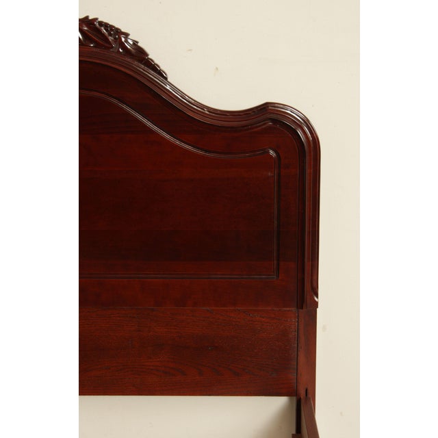 Davis Co. Lillian Russell Collection Cherry Twin Beds A Pair