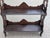Victorian Mahogany Fretwork Three-Tier Wall Hanging Display Shelves, Circa 1880 For Sale - Image 9 of 10