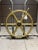 Forged Iron Ship’s Wheel in Gilt Paint Circa 1849 For Sale - Image 4 of 13