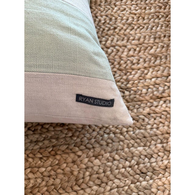 Traditional Pair of Striped Pillows by Ryan Studios For Sale - Image 3 of 3