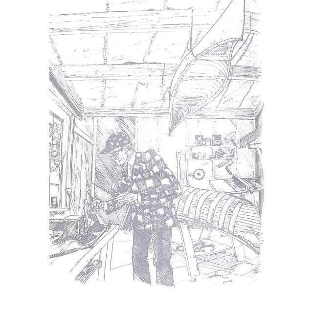 "Building the Maine Guide Canoe" 1980 Stelmok, Jerry For Sale - Image 10 of 12
