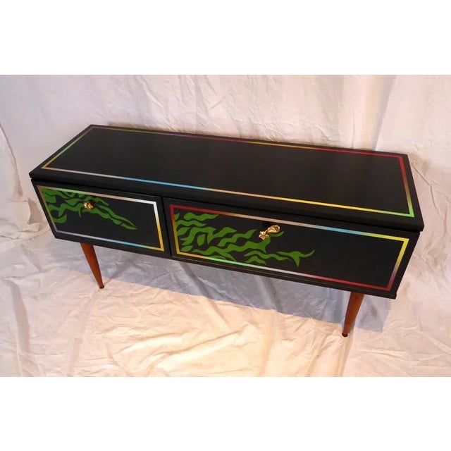 Low Sideboard with 2 Doors, 1950s For Sale - Image 9 of 10