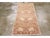 This mid-20th century Turkish Anatolian rug, measuring 2' 8" x 5' 4", showcases a soft, romantic palette and a graceful...