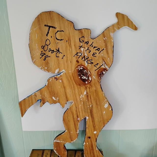 Original Cut-Out "Gabriel the Archangel" by t.c. Boots For Sale In Atlanta - Image 6 of 10