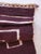 Textile Burgundy Textured Moroccan Wool Rug - 9.3 X 6.8 Ft For Sale - Image 7 of 8
