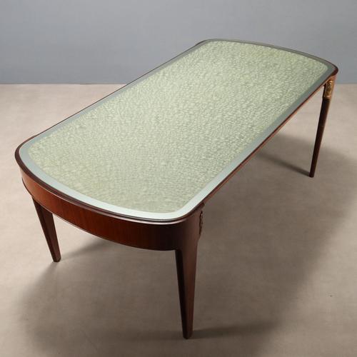 Wood Vintage Italian Dining Table, 1950s For Sale - Image 7 of 10