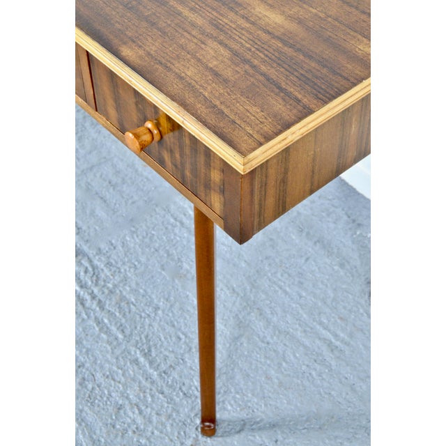 Mid-Century Modern Walnut Console Table from Morris of Glasgow For Sale - Image 10 of 11