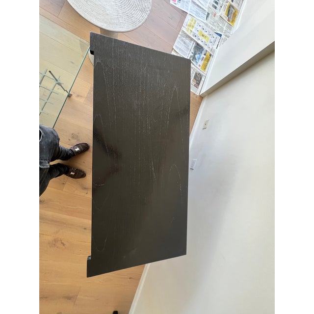 Early 21st Century Mirrored Ebonized Cabinet by Noir Furniture For Sale - Image 5 of 9