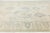 Beige Modern Oushak Style Hand-Knotted Wool Area Rug in Neutral Beige & Soft Teal For Sale - Image 8 of 12