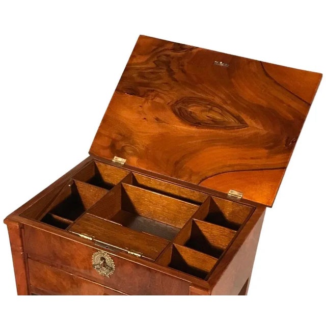 Biedermeier Biedermeier Side or Sewing Table, Germany 1820 For Sale - Image 3 of 8