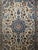 Vintage Tabriz Design Area Rug, Hand-Knotted Wool, Floral Pattern, Ivory & Blue, 6x8 For Sale - Image 15 of 18