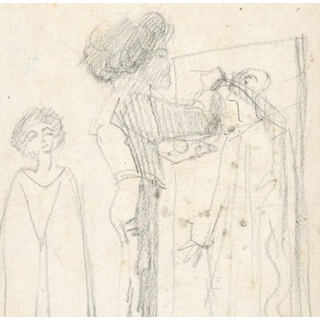 Une chambre is a very interesting charcoal drawing realized by an unknown French artist in the second half of 1800. The...