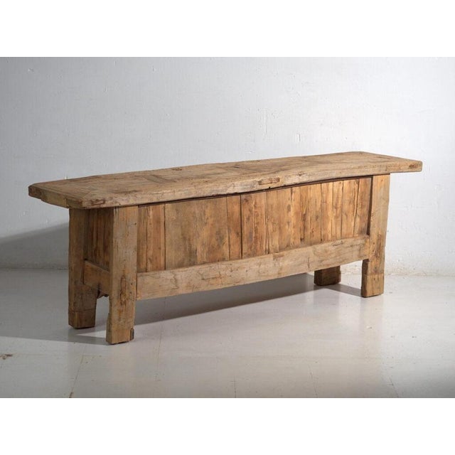 Antique Carved Pine Sideboard For Sale - Image 13 of 14