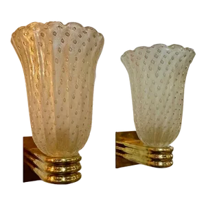 Murano Cup Sconces