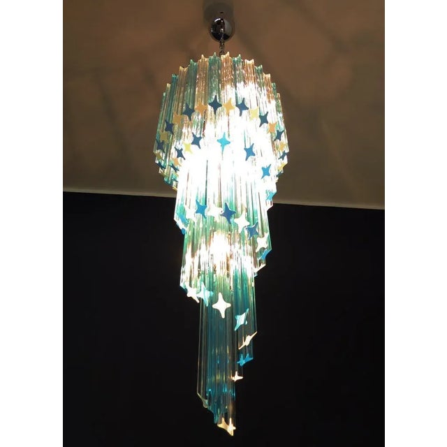 Vintage Murano Chandelier, 1990 For Sale - Image 6 of 11