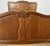 Wood Vintage Louis XVI French Double Bed Frame in Oak For Sale - Image 7 of 13
