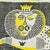 From the designer Georges Briard, a Mid-Century era Lion tea towel. Silk-screen on linen. Georges Briard created award-...