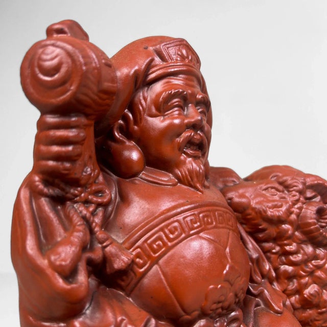 Vintage Japanese Terracotta Sculpture, 1970s For Sale - Image 4 of 10