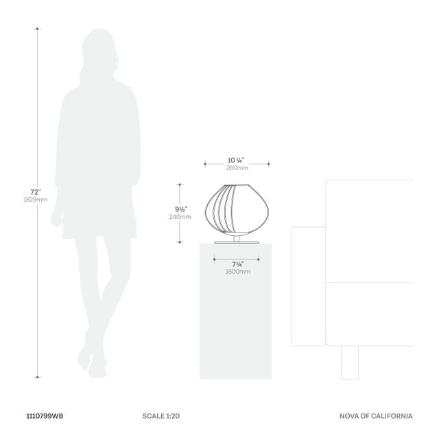 1990s Bloom Accent Table Lamp - Weathered Brass For Sale - Image 9 of 9