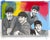 Unique oil painted silkscreen on canvas. Hand signed 'SAK' on verso by Steve Kaufman. Canvas image size: 36 x 50 inches....