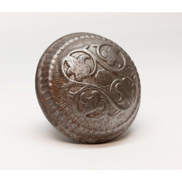 This Vernacular style four fold door knob was made by Russell & Erwin in the 1900 catalog. It is part of the H-26800...