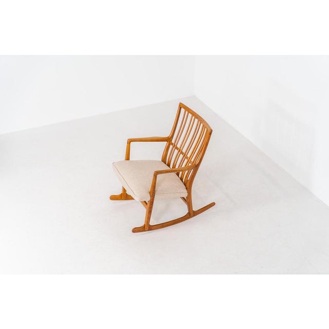 ML33 Rocking Chair by Hans J. Wegner for A. Mikael Laursen For Sale - Image 6 of 17