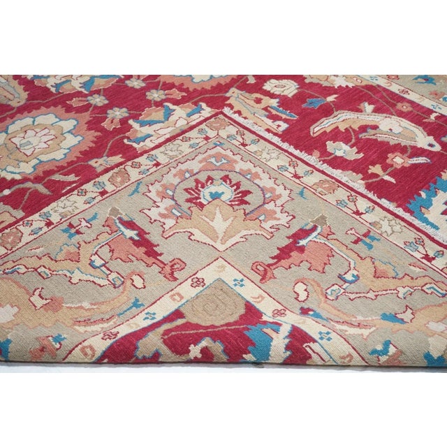 Traditional Sumak Rug 10' X 14' For Sale - Image 3 of 10