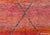 Mid 20th Century Nazmiyal Collection Vintage Red Moroccan Rug For Sale - Image 5 of 8