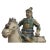 Ceramic Chinese Handmade Ceramic Warrior on Horse Figure For Sale - Image 7 of 8