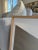 2020s Abstract Contemporary Op Art Geometric Hard Edge Triptych Painting, Wood Framed, Signed Lee Fine For Sale - Image 5 of 8