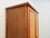 Vintage 1970s wardrobe, attributed to the Maugrion brand and produced by Roche-Bobois, made of woven rattan and wood, with...