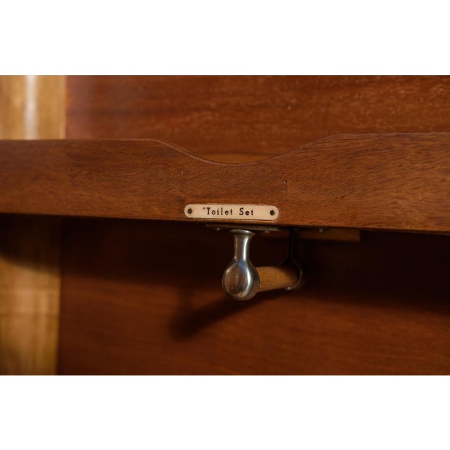 Art Deco Oak Wardrobe from Fitrobe, 1930s For Sale - Image 16 of 18