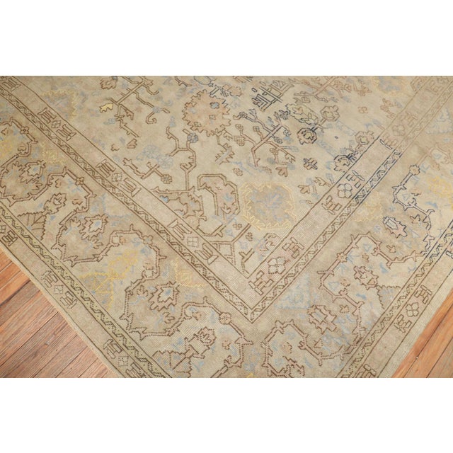An early 20th Century Square Turkish Anatolian Rug