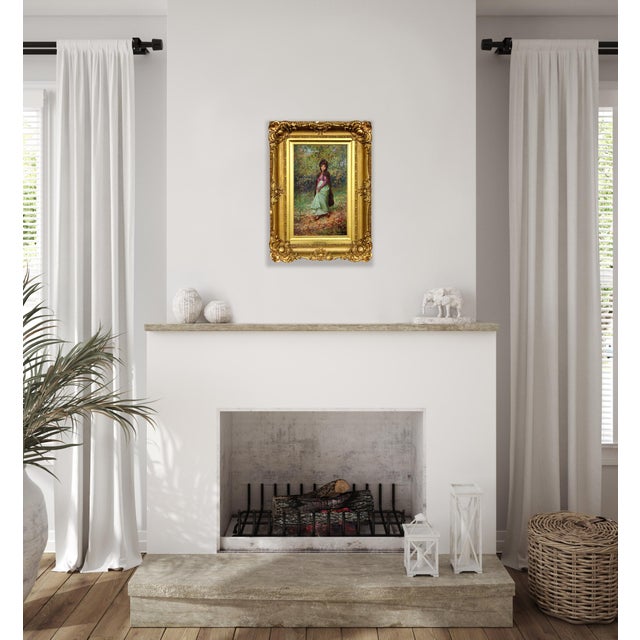 William Breakspeare, A Rendezvous in the Park in Autumn, Oil Painting For Sale - Image 12 of 18