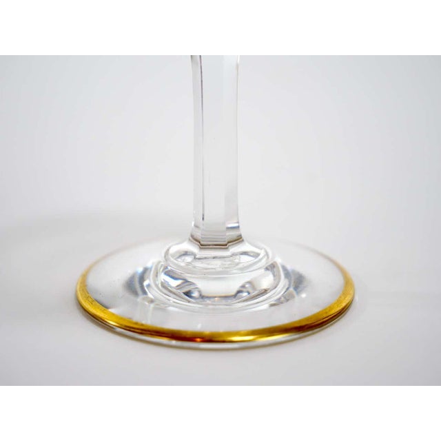 Mid 20th Century Mid 20th Century Baccarat Crystal Liquor / Sherry Glassware Service- Set of 12 For Sale - Image 5 of 11