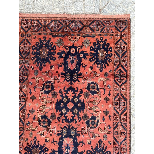 Vintage Turkmen Afghan Rug, 1980s For Sale - Image 4 of 18