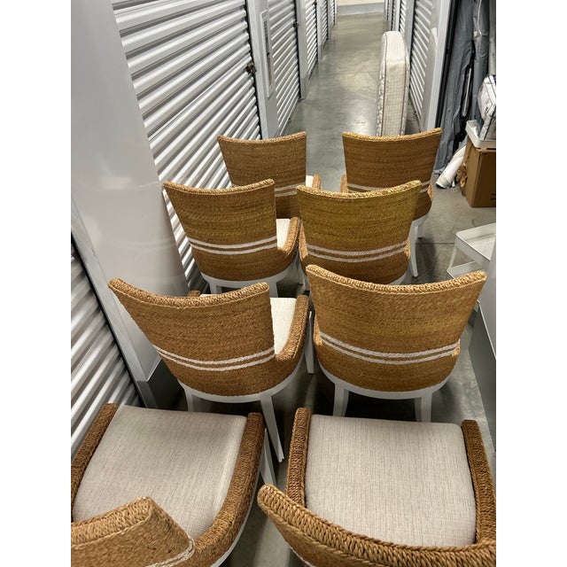 Coastal Universal Furniture Coastal Living Home Collection Siesta Key Dining Chairs- Set of 8 For Sale - Image 3 of 11