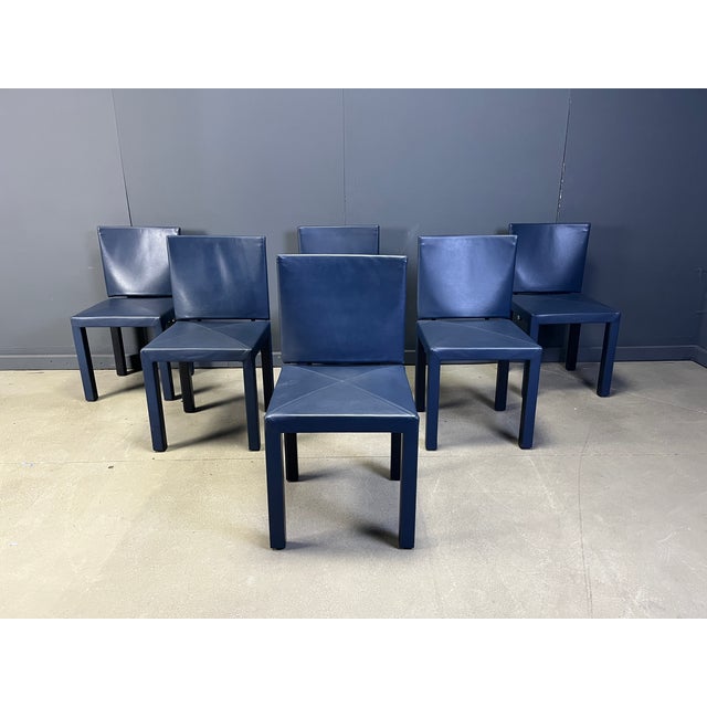 Arcadia Dining Chairs by Paolo Piva for B&B Italia, 1980s, Set of 6 For Sale - Image 11 of 11