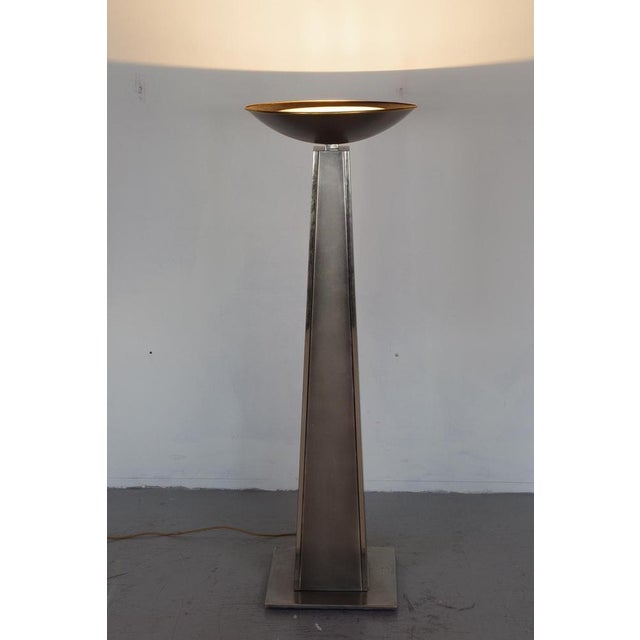 Silver Regency Uplighter from Belgo Chrom / Dewulf Selection, 1980s For Sale - Image 8 of 10