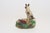 Circa 1940s-50s American painted chalkware German Shepherd ashtray. These figurines date back as far as the 1800s and were...