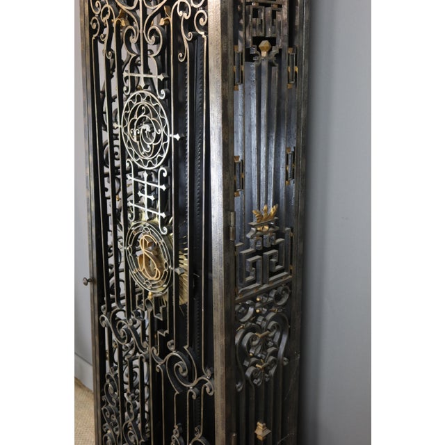 Wrought Iron Floor Clock, 1930s For Sale - Image 15 of 16