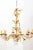 French Mdi-Century Gilded 8 Stem Chandelier For Sale - Image 3 of 11